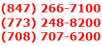 847-266-7100 or 773-248-8200 or 708-707-6200